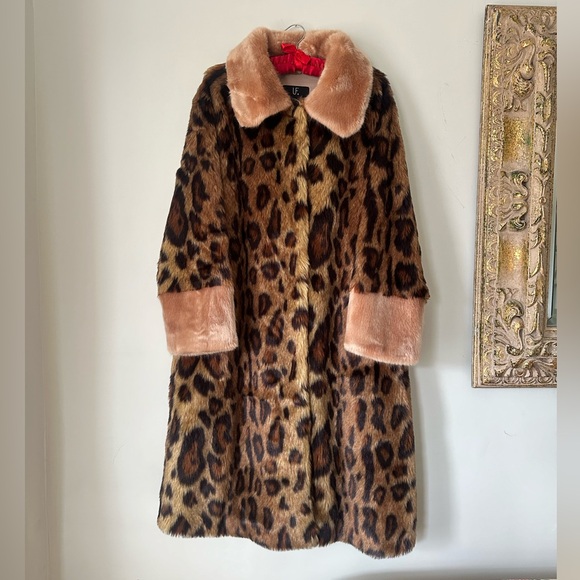 Unreal Fur - Cheetah Print Coat - Picture 7 of 11